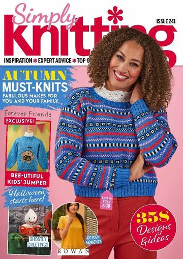 Simply Knitting September 1st, 2023 Digital Back Issue Cover