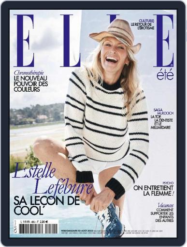 Elle France August 10th, 2023 Digital Back Issue Cover