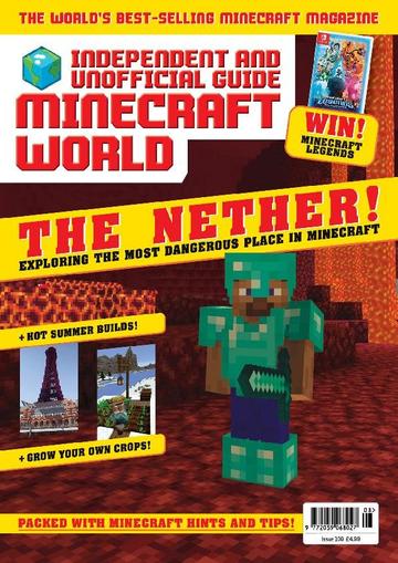 Minecraft World August 3rd, 2023 Digital Back Issue Cover