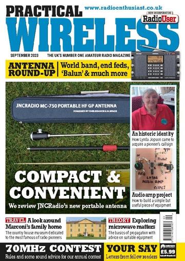 Practical Wireless September 1st, 2023 Digital Back Issue Cover