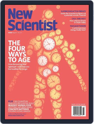 New Scientist August 12th, 2023 Digital Back Issue Cover