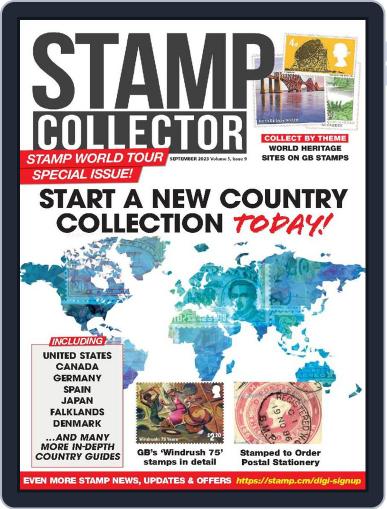 Stamp Collector September 1st, 2023 Digital Back Issue Cover