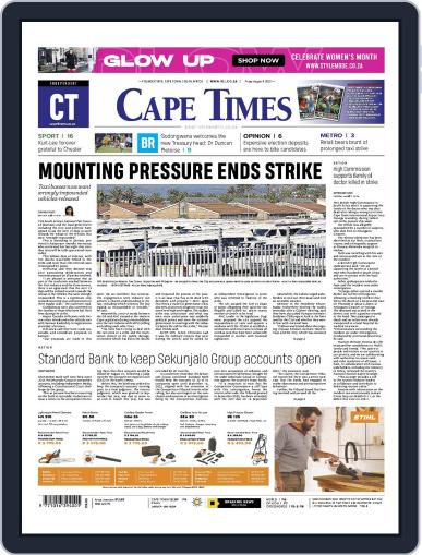 Cape Times August 11th, 2023 Digital Back Issue Cover