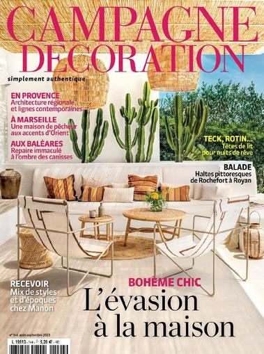 Campagne Décoration August 1st, 2023 Digital Back Issue Cover
