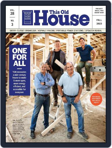 This Old House August 1st, 2023 Digital Back Issue Cover