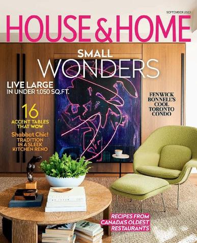House & Home September 1st, 2023 Digital Back Issue Cover
