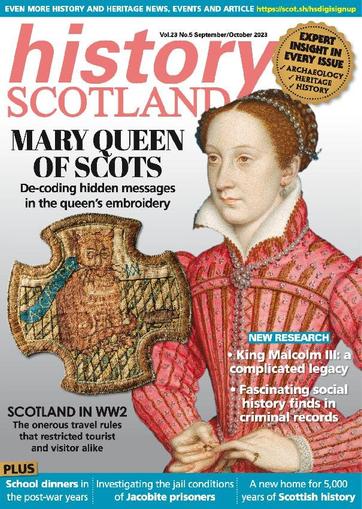 History Scotland August 12th, 2023 Digital Back Issue Cover