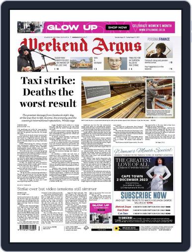 Weekend Argus Saturday August 12th, 2023 Digital Back Issue Cover