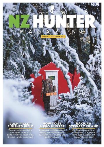 NZ Hunter August 1st, 2023 Digital Back Issue Cover