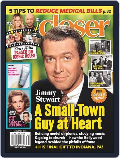 Closer Weekly August 21st, 2023 Digital Back Issue Cover
