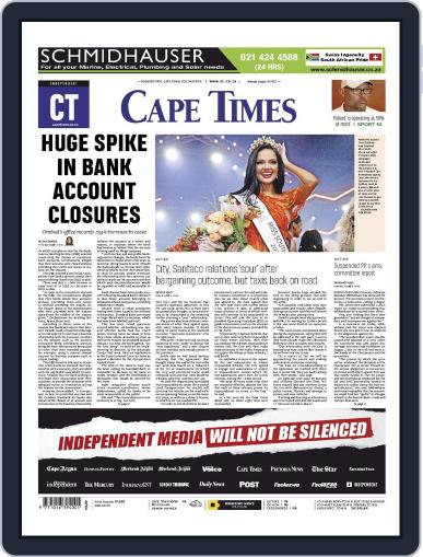 Cape Times August 14th, 2023 Digital Back Issue Cover
