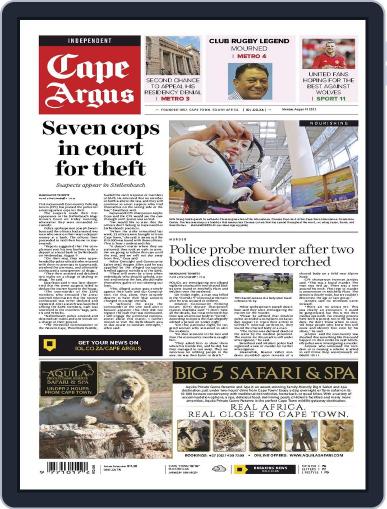 Cape Argus August 14th, 2023 Digital Back Issue Cover