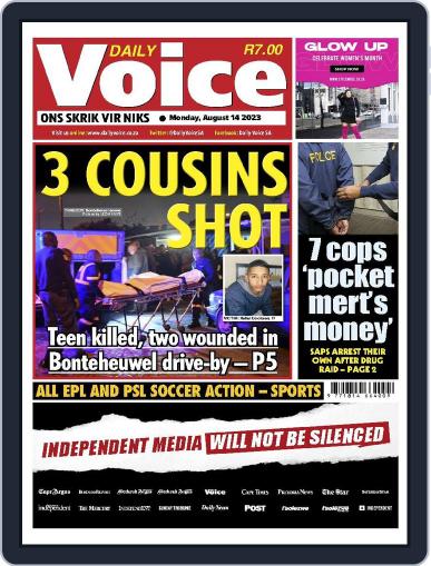 Daily Voice August 14th, 2023 Digital Back Issue Cover