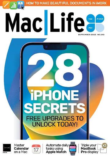 MacLife September 1st, 2023 Digital Back Issue Cover