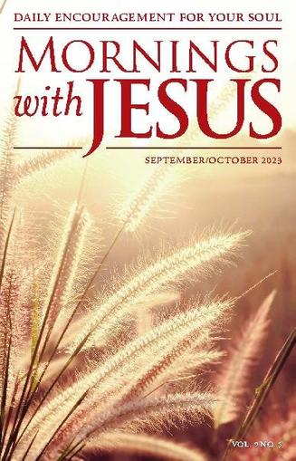 Mornings with Jesus September 1st, 2023 Digital Back Issue Cover