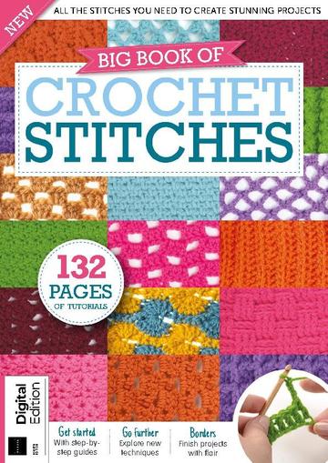 Big Book of Crochet Stitches August 8th, 2023 Digital Back Issue Cover