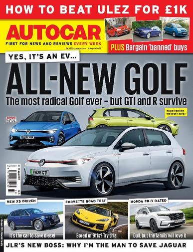 Autocar August 16th, 2023 Digital Back Issue Cover