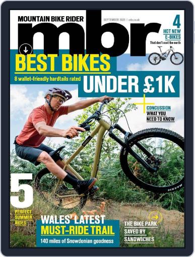 Mountain Bike Rider September 1st, 2023 Digital Back Issue Cover