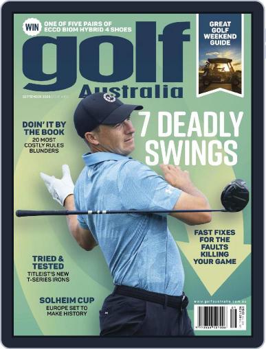 Golf Australia September 1st, 2023 Digital Back Issue Cover