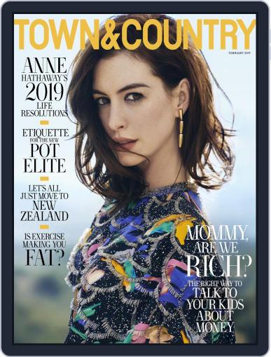 Town & Country February 1st, 2019 Digital Back Issue Cover