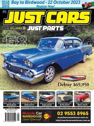 Just Cars August 17th, 2023 Digital Back Issue Cover