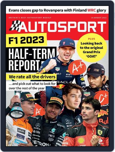 Autosport August 10th, 2023 Digital Back Issue Cover