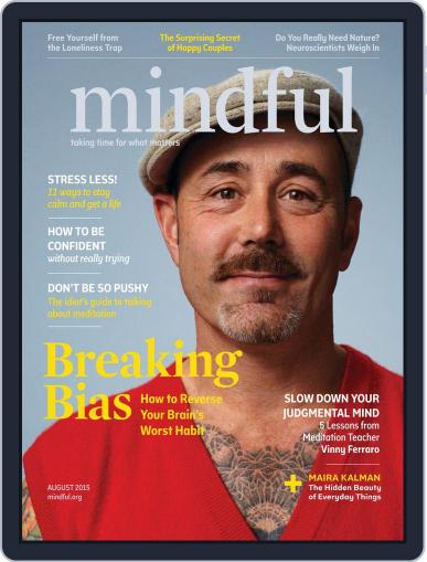 Mindful August 1st, 2015 Digital Back Issue Cover