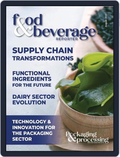 Food & Beverage Reporter August 1st, 2023 Digital Back Issue Cover
