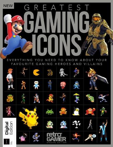 Greatest Gaming Icons August 8th, 2023 Digital Back Issue Cover