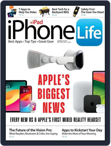 Iphone Life August 17th, 2023 Digital Back Issue Cover