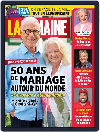 La Semaine August 25th, 2023 Digital Back Issue Cover