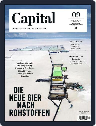 Capital Germany September 1st, 2023 Digital Back Issue Cover
