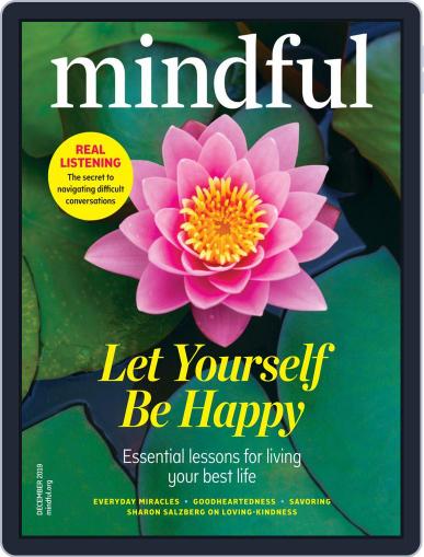 Mindful December 1st, 2019 Digital Back Issue Cover
