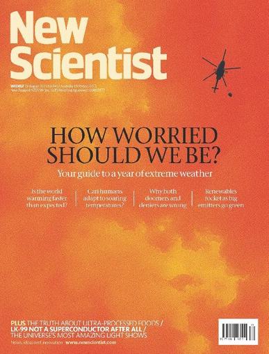 New Scientist Australian Edition August 19th, 2023 Digital Back Issue Cover