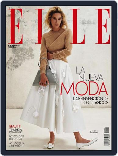 Elle España September 1st, 2023 Digital Back Issue Cover
