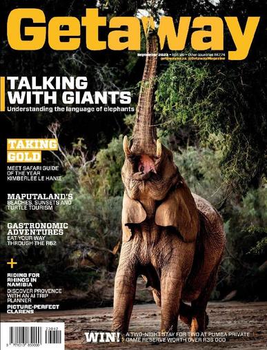 Getaway September 1st, 2023 Digital Back Issue Cover