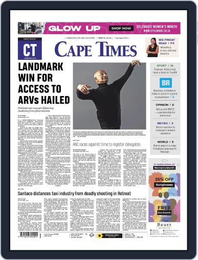 Cape Times August 18th, 2023 Digital Back Issue Cover