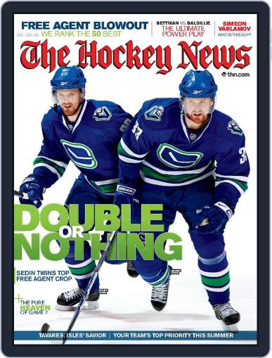 The Hockey News May 25th, 2009 Digital Back Issue Cover