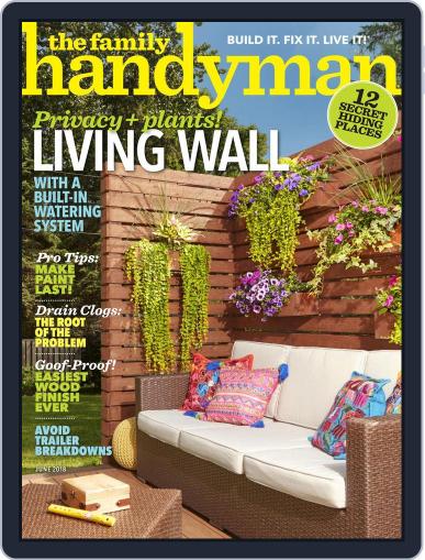Family Handyman June 1st, 2018 Digital Back Issue Cover