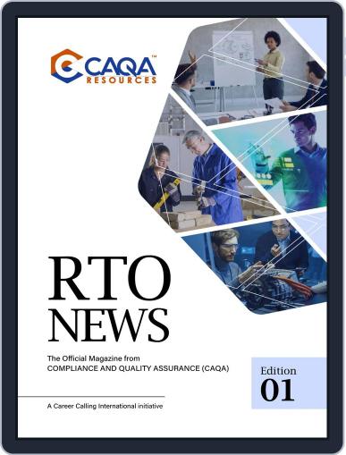 RTO News - CAQA Resources Digital Back Issue Cover