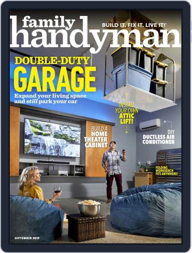 Family Handyman September 1st, 2019 Digital Back Issue Cover