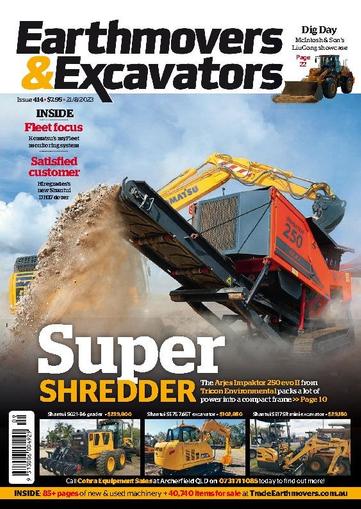 Earthmovers & Excavators August 20th, 2023 Digital Back Issue Cover