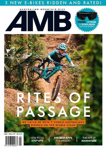 Australian Mountain Bike August 1st, 2023 Digital Back Issue Cover