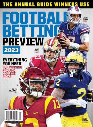 Football Betting Preview 2023 August 14th, 2023 Digital Back Issue Cover