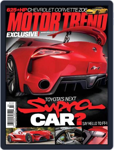MotorTrend March 1st, 2014 Digital Back Issue Cover