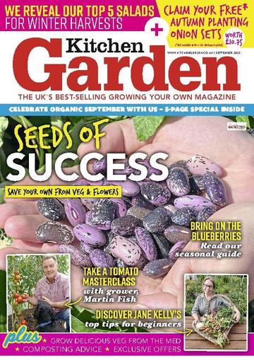 Kitchen Garden September 1st, 2023 Digital Back Issue Cover