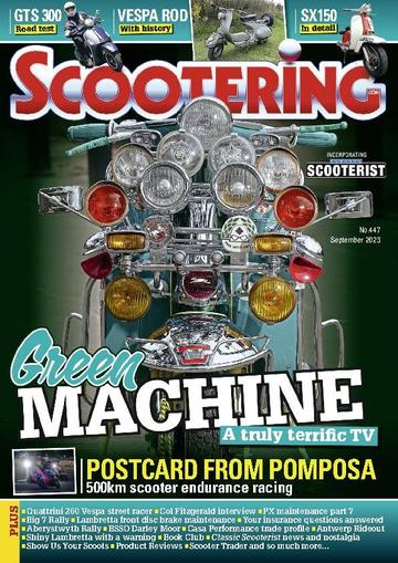 Scootering September 1st, 2023 Digital Back Issue Cover