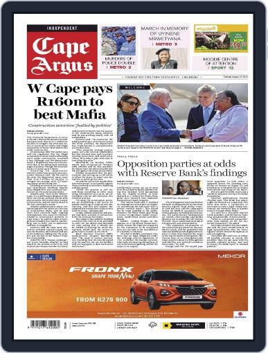 Cape Argus August 22nd, 2023 Digital Back Issue Cover