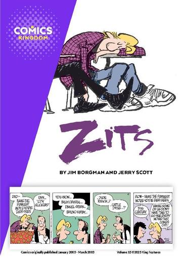 Zits March 29th, 2023 Digital Back Issue Cover