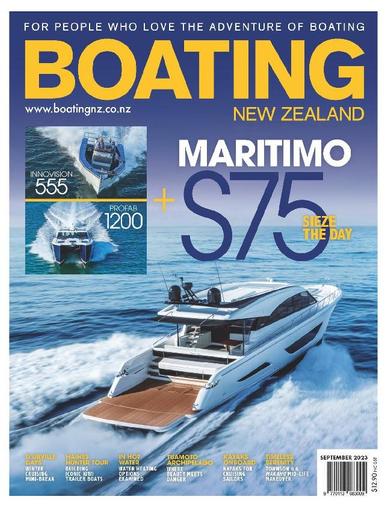 Boating NZ September 1st, 2023 Digital Back Issue Cover